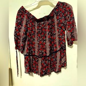 Floral blouse size PL